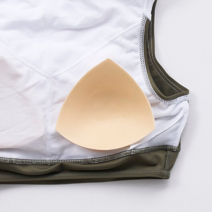 ラスティ レディース 水着4点セット カーキ M