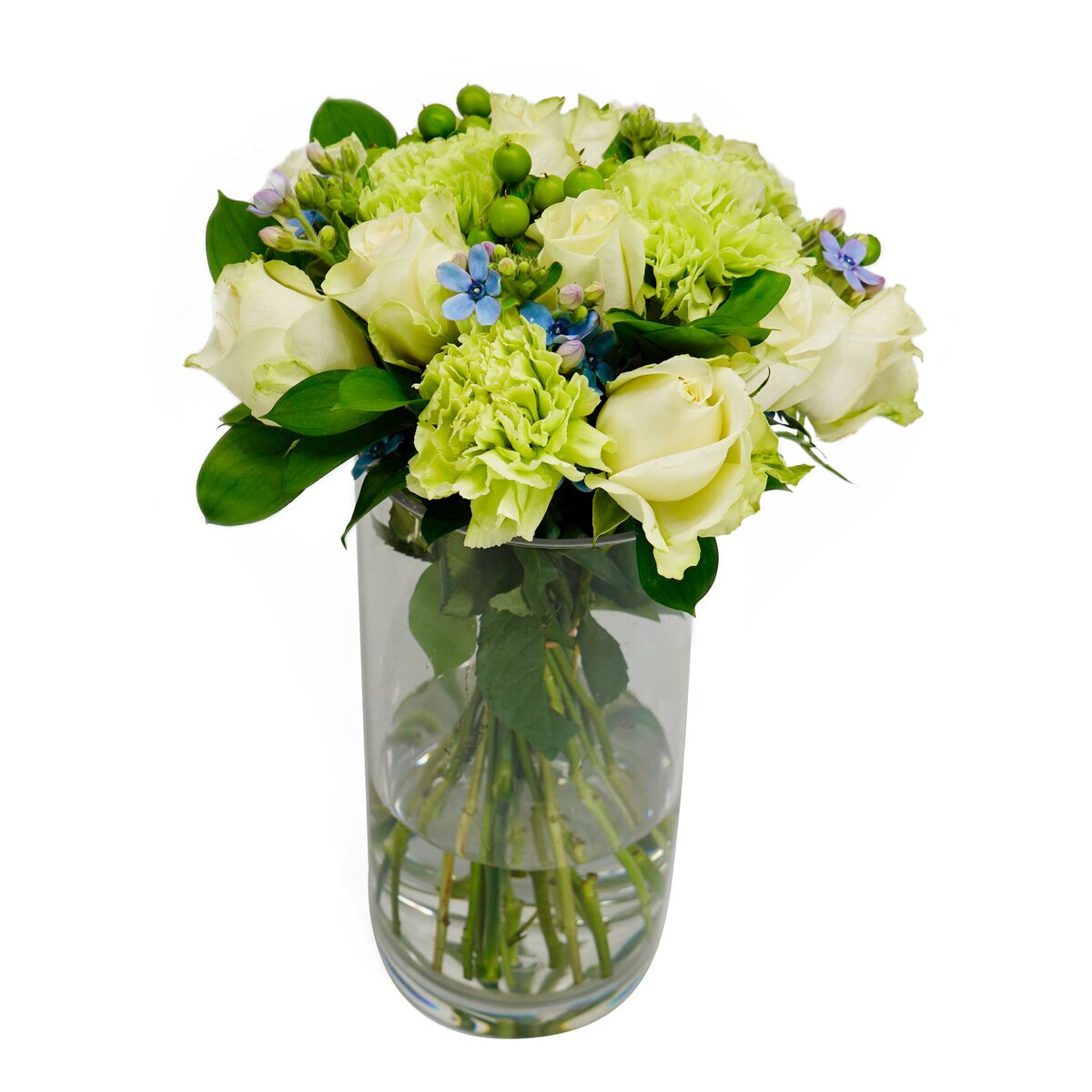 スプリングギフトブーケ ホワイト 母の日期間配送 お届け日5月10日～5月14日