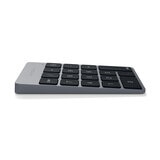 Satechi アルミニウム スリム充電式Bluetoothキーパッド スペースグレー