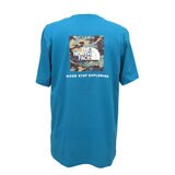 ザ ノースフェイス メンズ エボリューション ボックス カモ フィル 半袖 Tシャツ ダスクブルー M