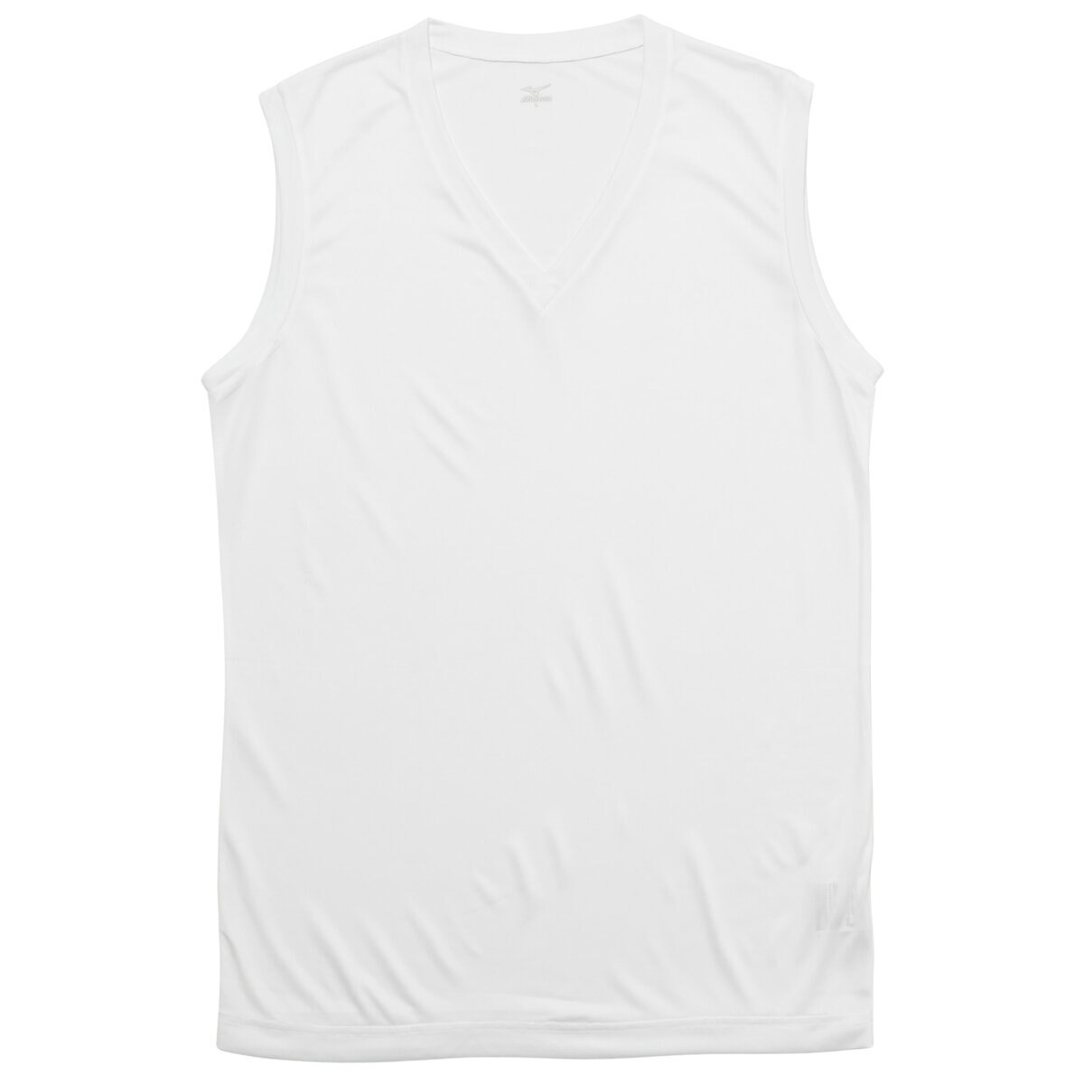 ミズノ メンズ Vネック Tシャツ 2着 ホワイト M