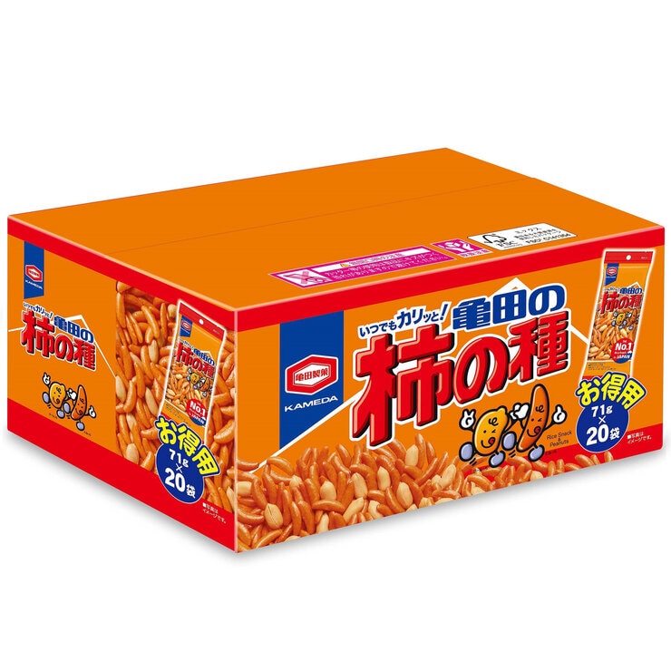 亀田の柿の種 71g X 20袋 BOX