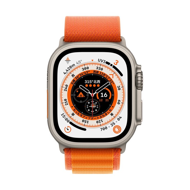 Apple Watch Ultra GPS+Cellular モデル 49mm M サイズ Apple Watch Ultra GPS+Cellular モデル 49mm M サイズ