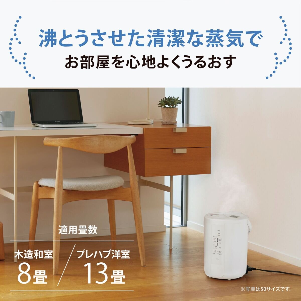 象印 スチーム式加湿器 3.0L EE-RU50
