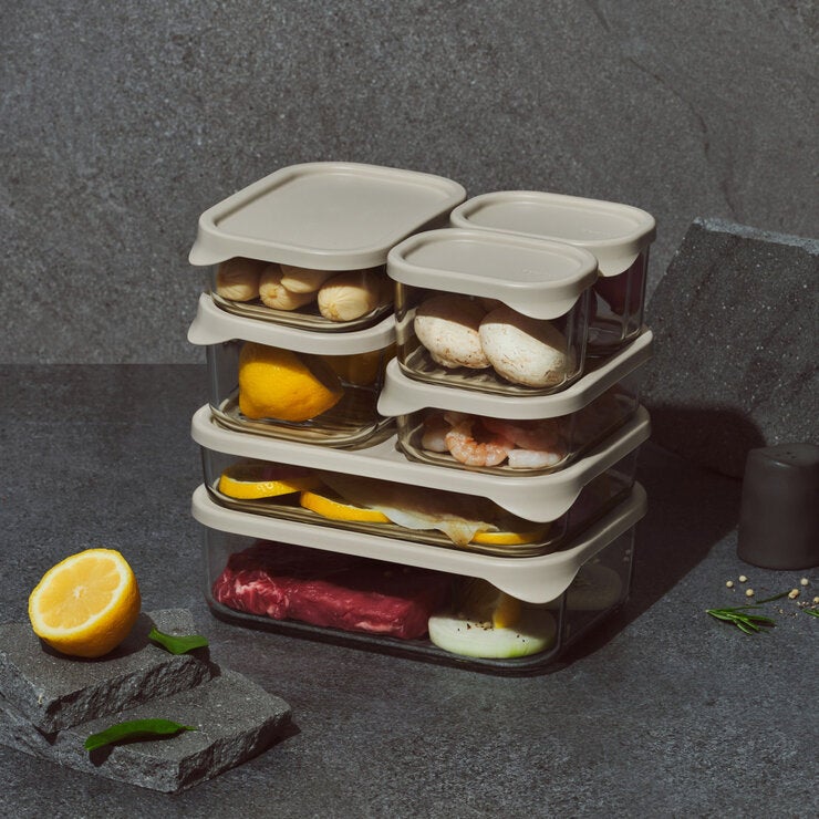 グラスロック ガラス食品保存容器 モジュラー 14点セット グラスロック ガラス食品保存容器 モジュラー 14点セット