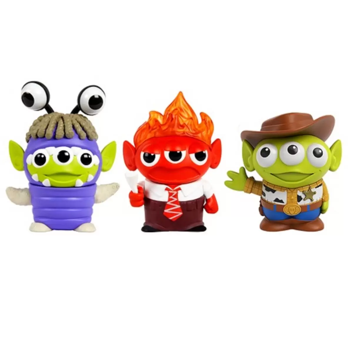 ディズニー／ピクサー コスチュームエイリアン フィギュア 3体セット