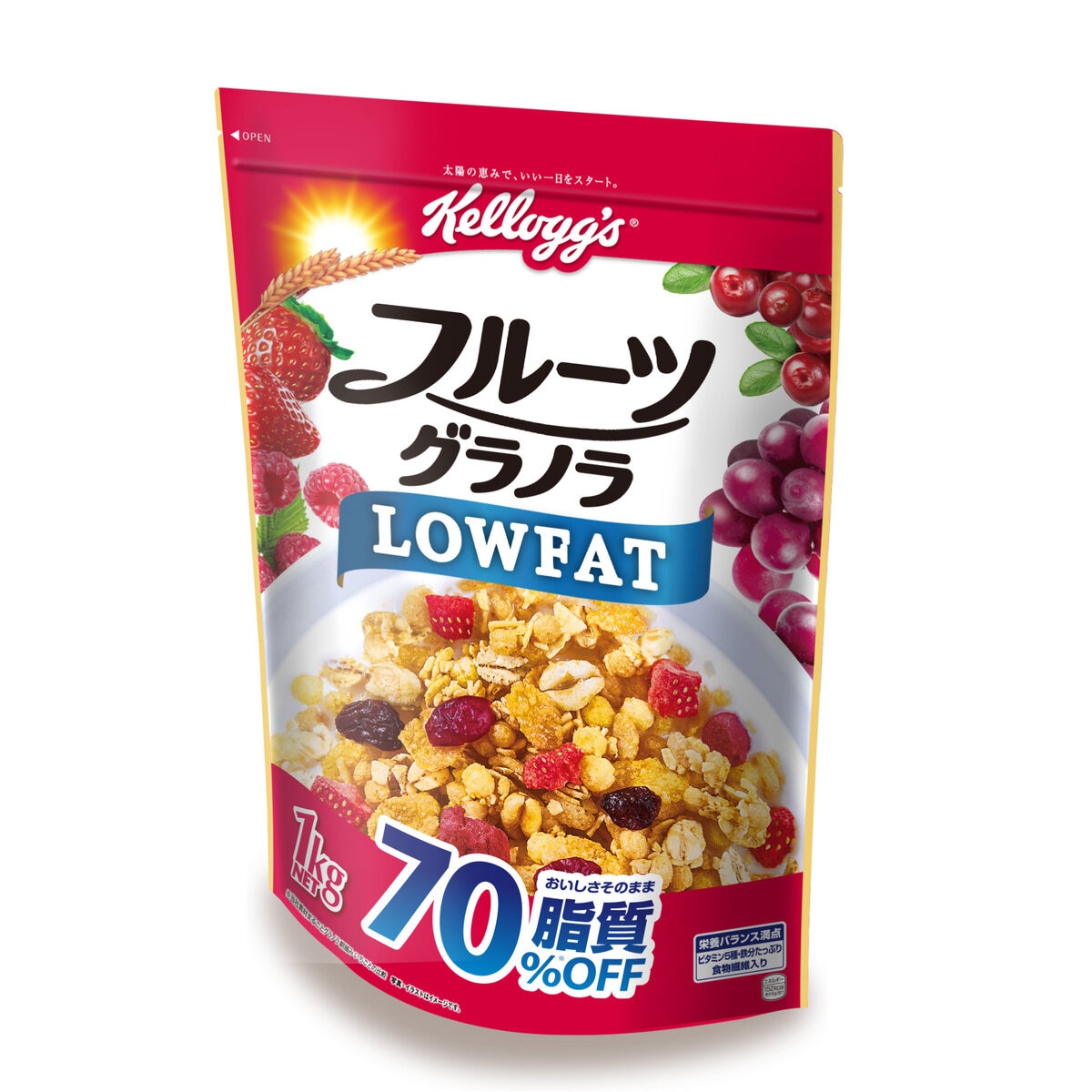 ケロッグ フルーツグラノラローファット 1kg