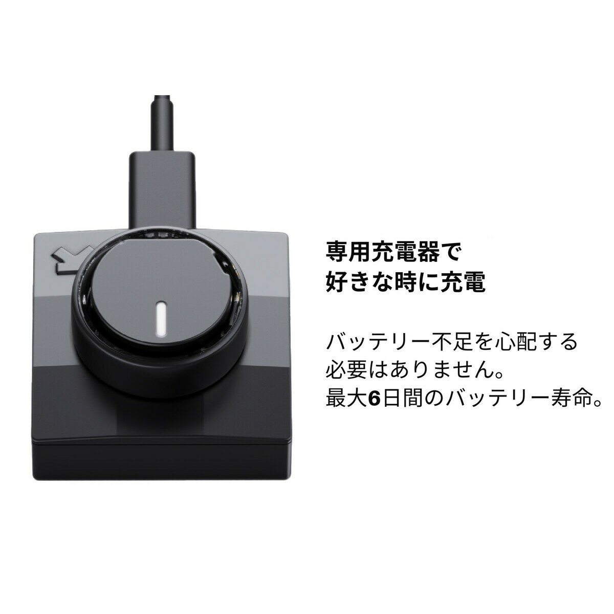 Ultrahuman Ring AIR + 2年間のUltrahuman X Membership付き, Aster Black スマートリング