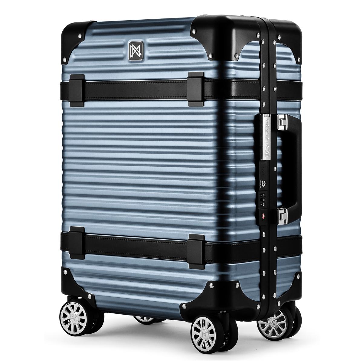 ランツォ スーツケース バイキング 19 インチ 33L グレー X ブラック