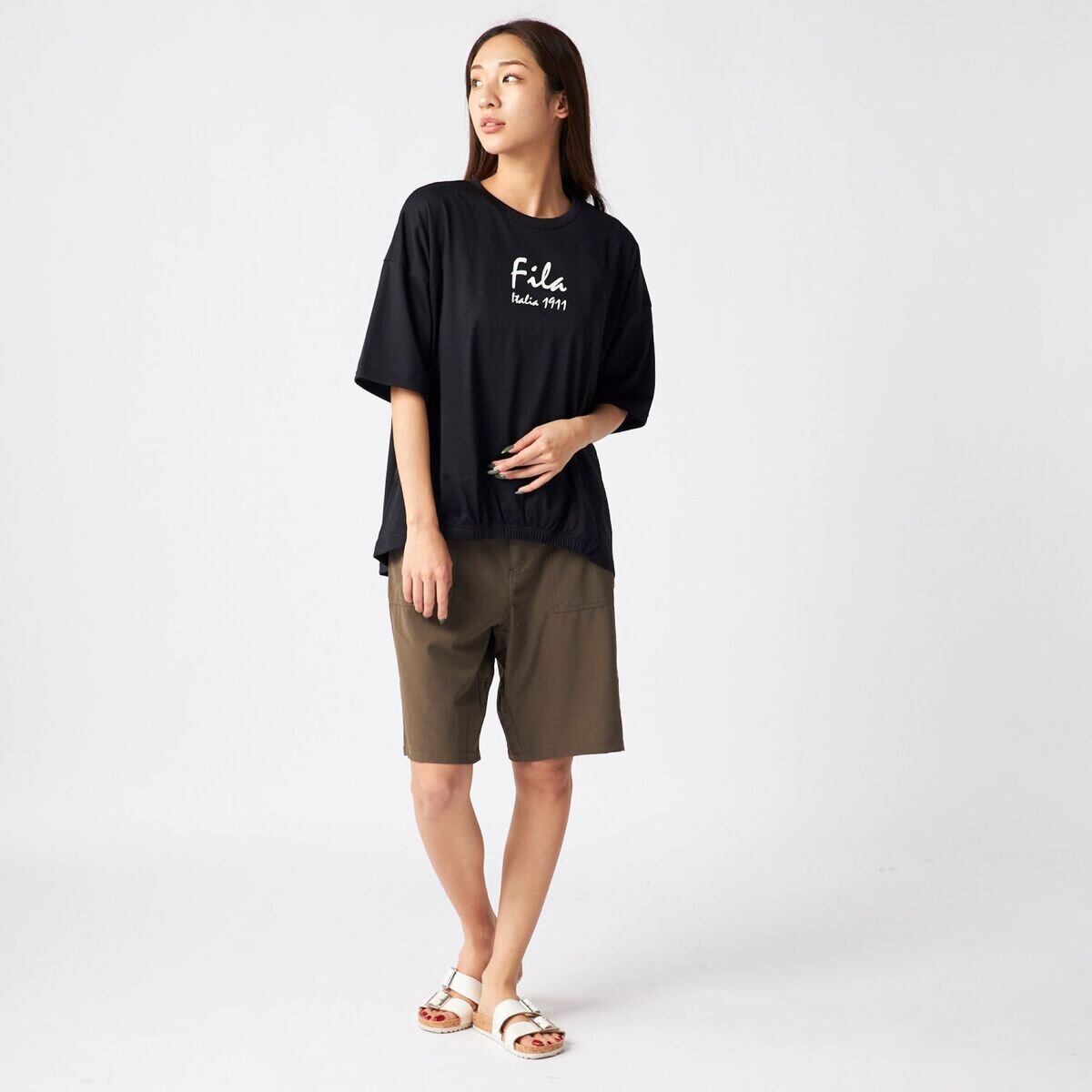 フィラ レディース ロゴ 水着 4点セット