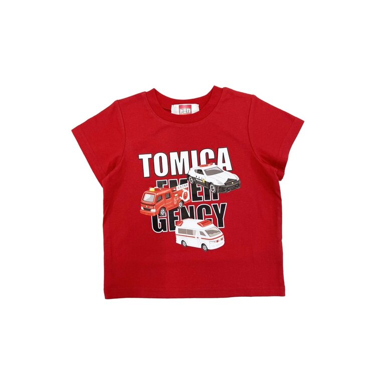トミカ キッズ 半袖 Tシャツ 4枚組 アソートB 110