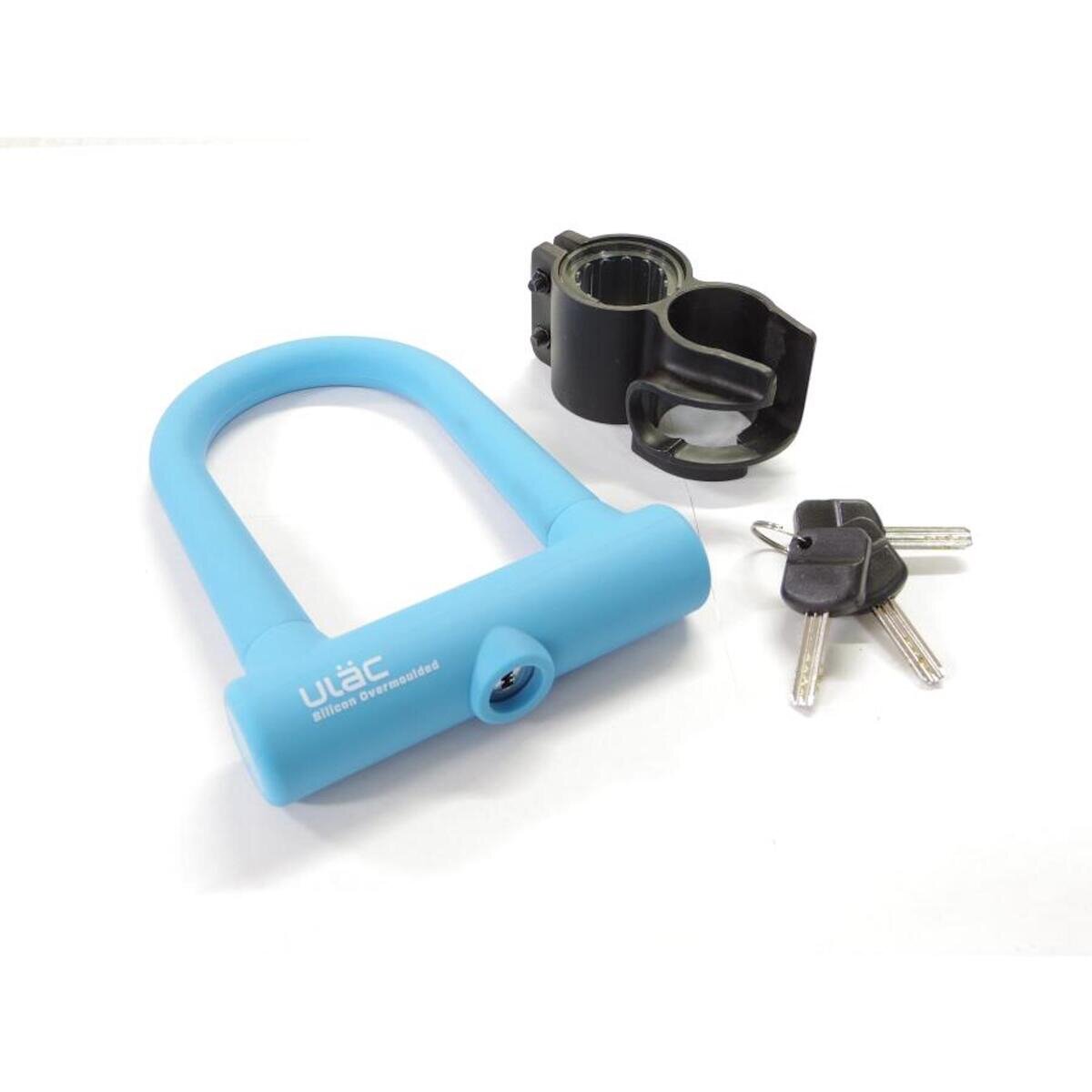 ULAC BROOKLYN 自転車用シリコンU字ロック ブルー ULAC BROOKLYN 自転車用シリコンU字ロック ブルー