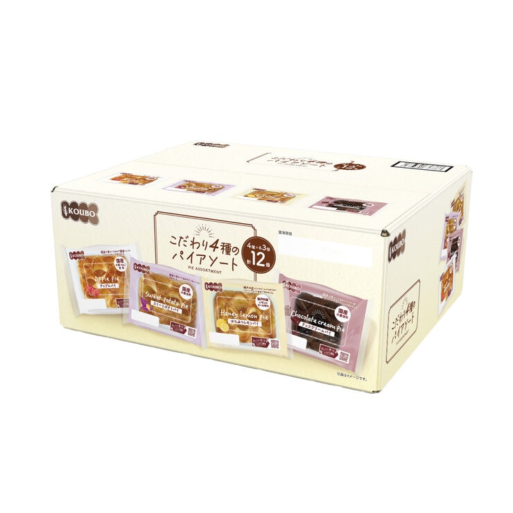 KOUBO パイアソート 4種12個入 KOUBO パイアソート 4種12個入