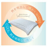 昭和西川 温度調整肌掛け布団 グレー