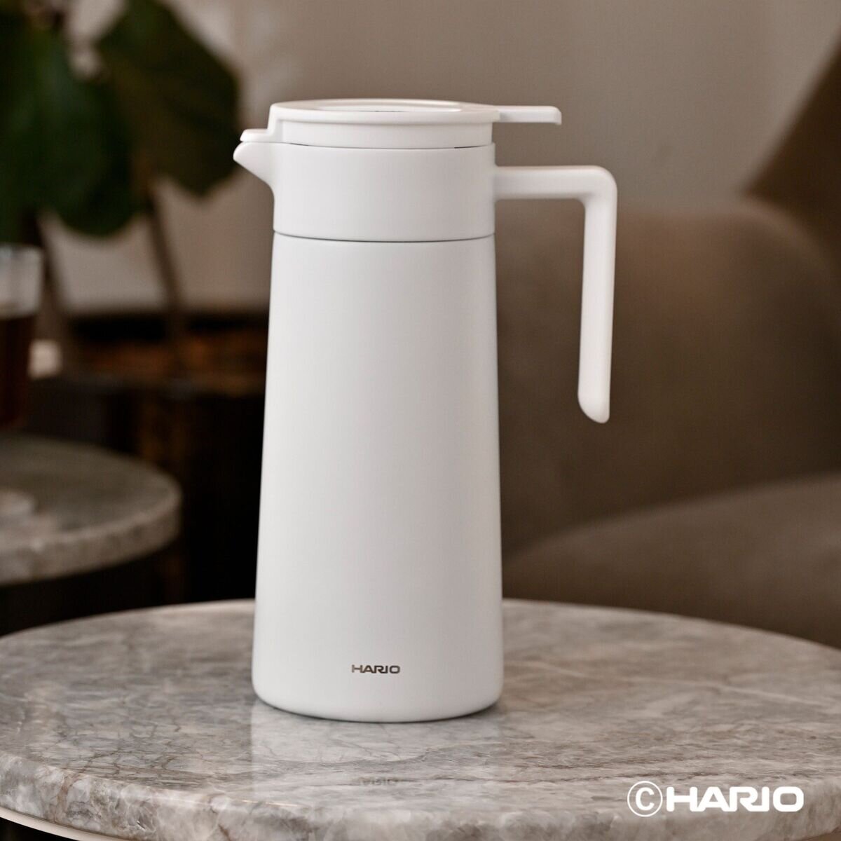 ハリオ セラミックコーティング真空保温ポット 800ml