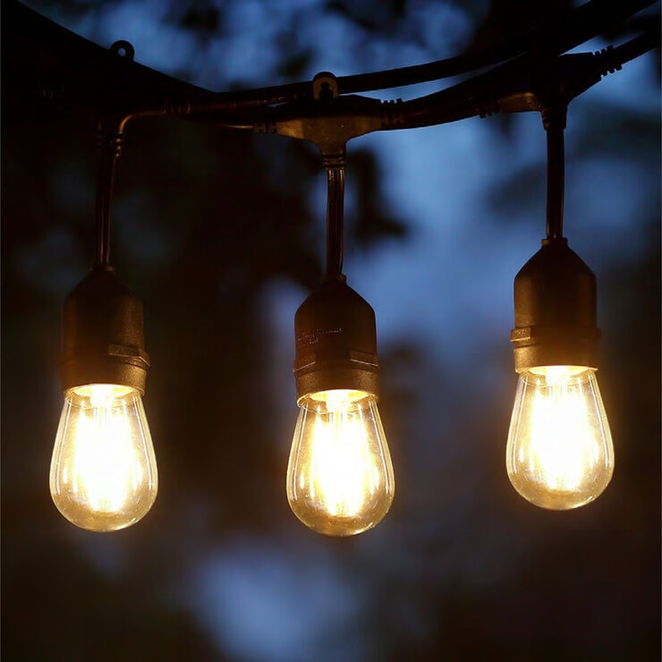 LED ストリングライト 14.6m 24ソケット LED ストリングライト 14.6m 24ソケット