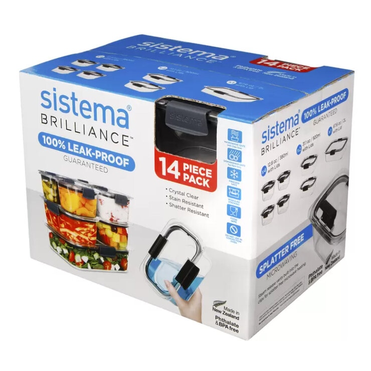 システマ ブリリアンス 食品保存容器 7個セット