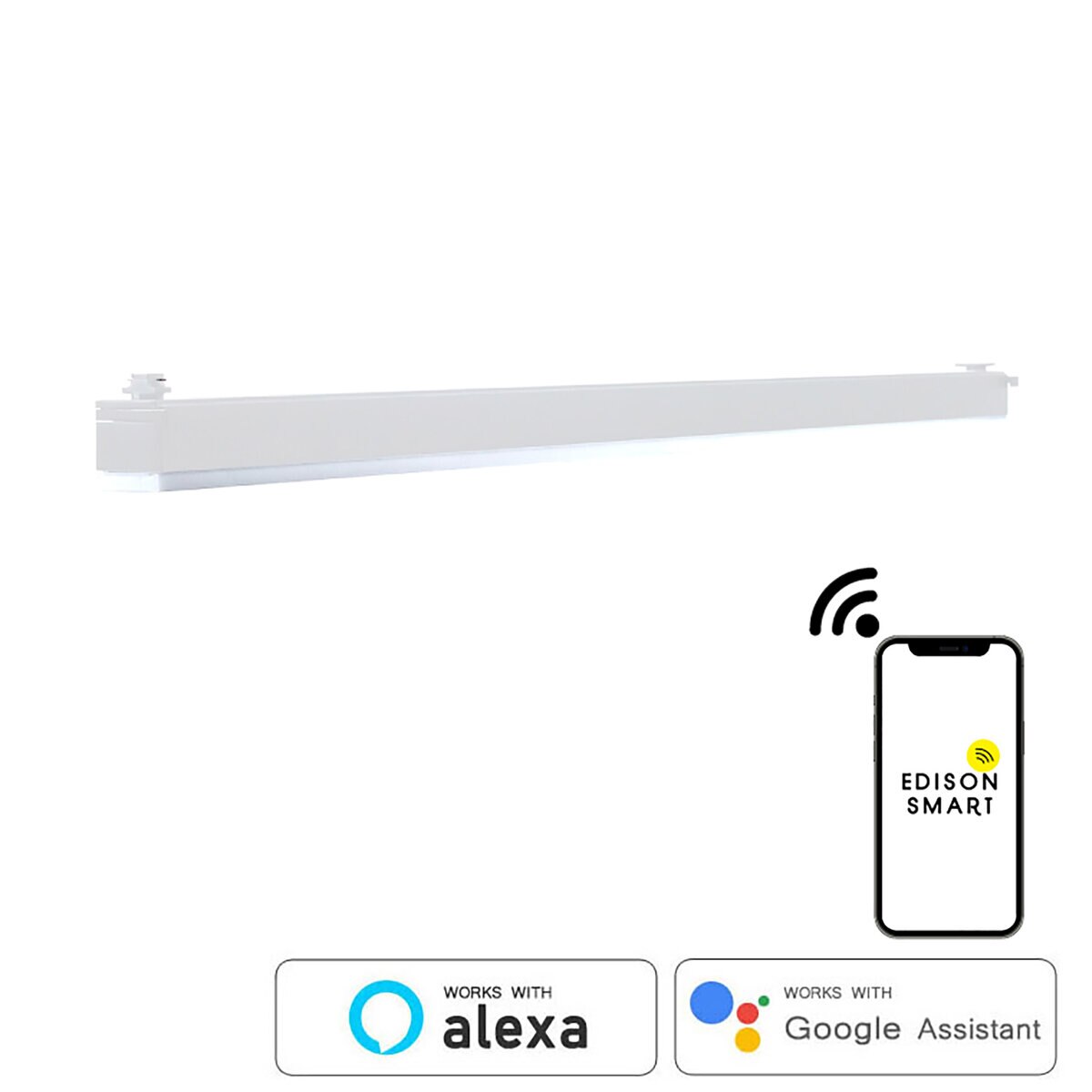 Edison Smart （エジソンスマート）ラインライト 800MM ホワイト RST-TL172WH-800