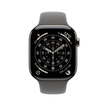 Apple Watch S11 Cellular 42mmナチュラルチタニウムケース