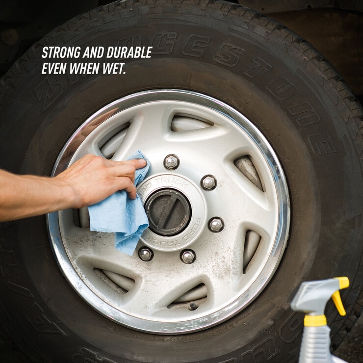 スコット ショップタオル ブルー ボックス 200枚