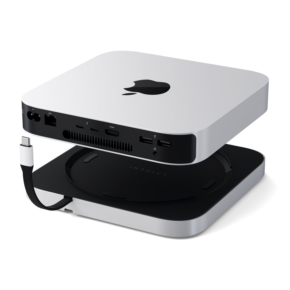 Satechi Mac mini / Studio用 NVMe対応 スタンド&ハブ