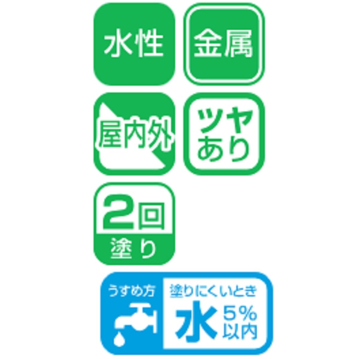 アサヒペン 水性塗料 サビの上からそのまま塗れる 水性高耐久鉄部用ペンキ