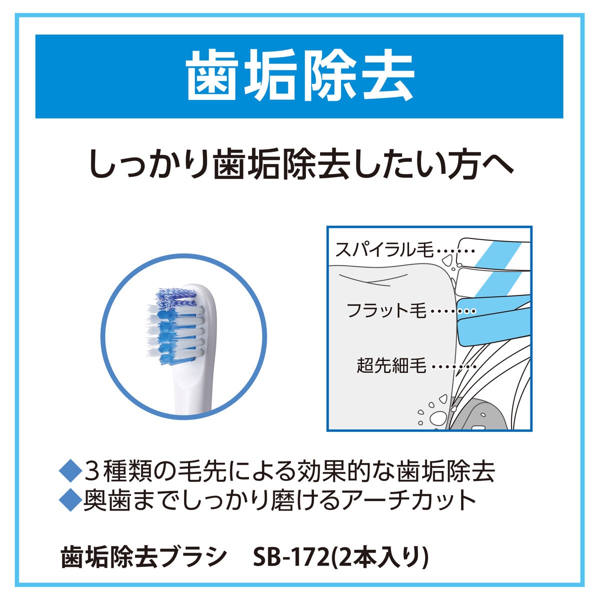 オムロン 替え歯ブラシ 歯垢除去 10本セット SB-172-5P