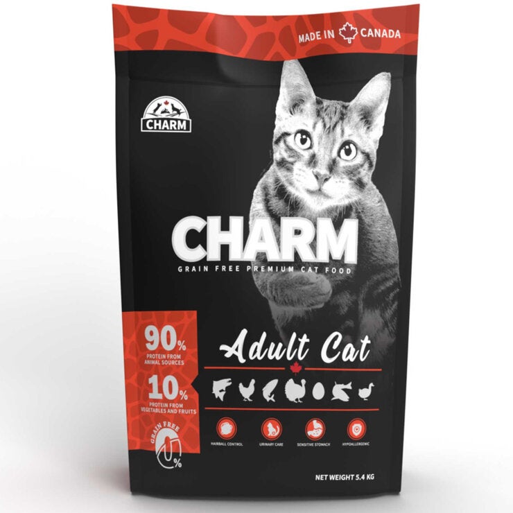 チャーム アダルトキャット 成猫用 キャットフード 5.4 kg チャーム アダルトキャット 成猫用 キャットフード 5.4 kg