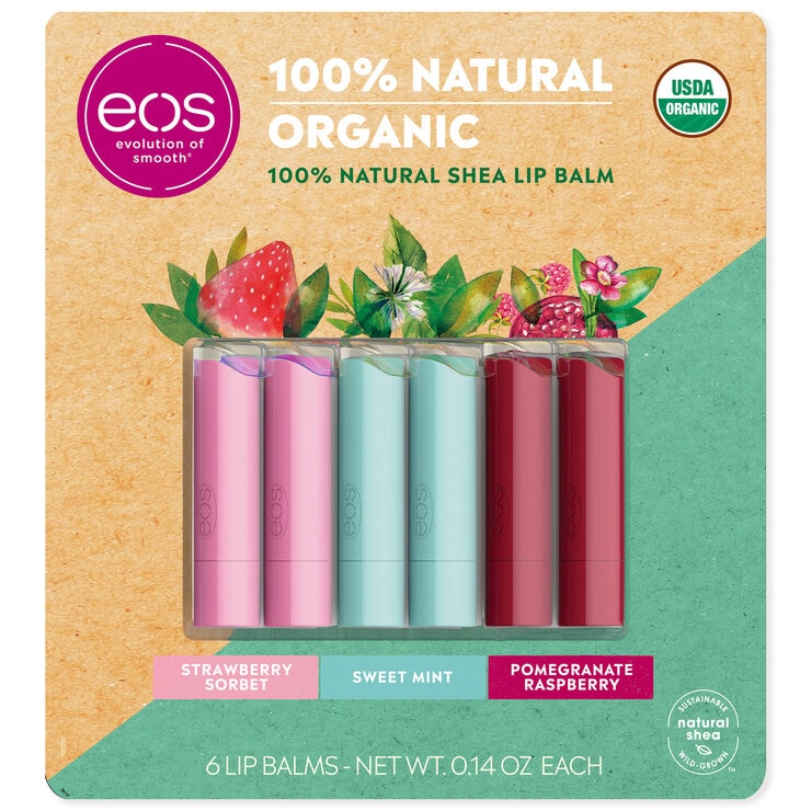 EOS オーガニック リップバーム 6本セット EOS オーガニック リップバーム 6本セット