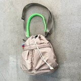 チーク キンチャク 2WAY トートバッグ ベージュ
