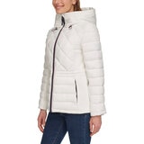 トミーヒルフィガー レディース キルトジャケット ホワイト M