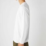 カッパ メンズ 長袖Tシャツ / ホワイト / LL