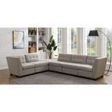 Synergy 布製モジュラーソファー 6ピース