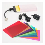 MTO DC12 COB LED パネル フレキシャフト ライト ジェルライトフィルター付 マグネットタイプ