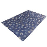 Cooling Gel Pad 90cm x 140cm Snowflake Navy