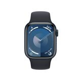Apple Watch Series 9（GPSモデル）- 45mmミッドナイトアルミニウムケースとミッドナイトスポーツバンド - M/L