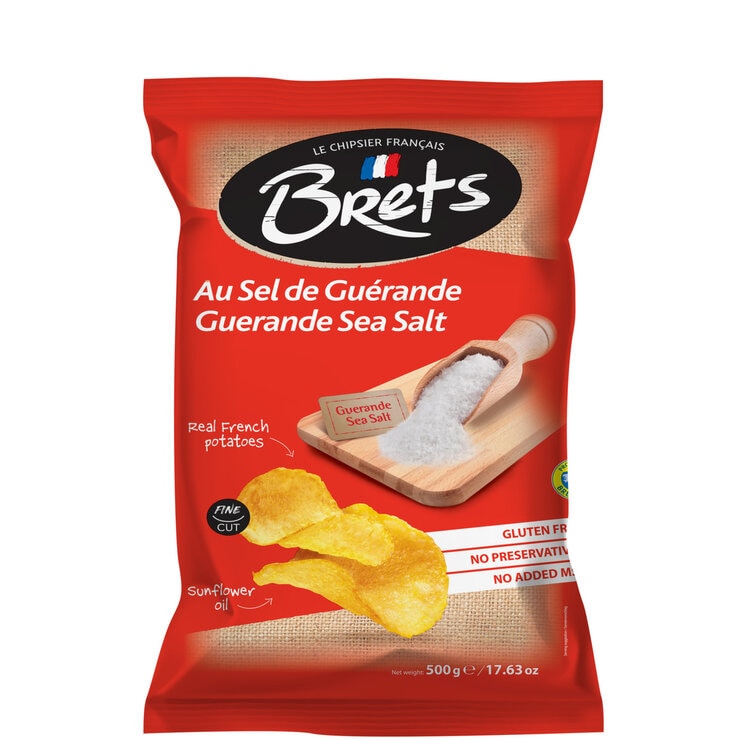 ブレッツ ポテトチップス ゲランドの塩 500g ブレッツ ポテトチップス ゲランドの塩 500g