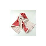 DAIRY PRAIRIE リバーシブル フェイスタオル 34cm x 80cm 3枚組 ピンク/レッド