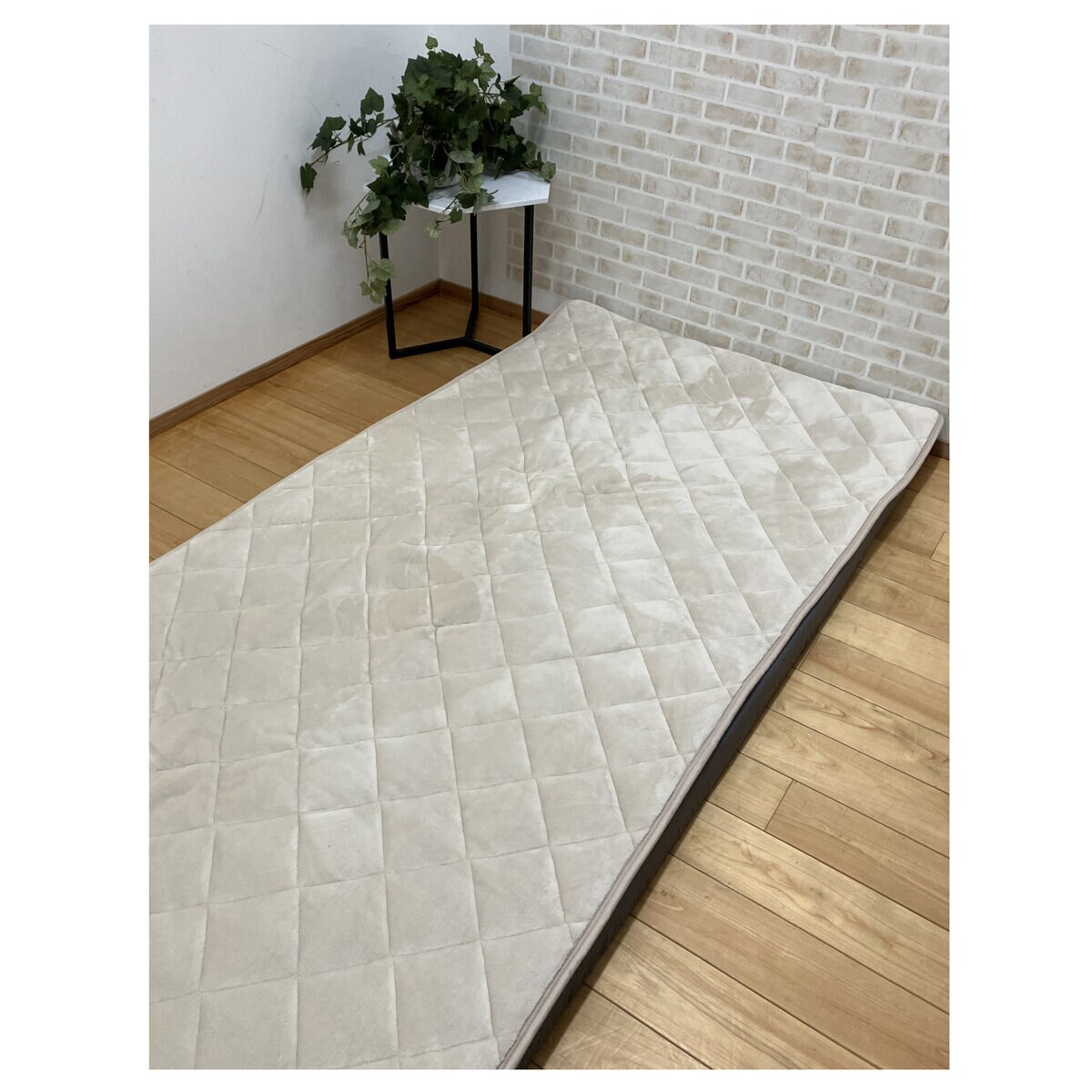 昭和西川 6層あったか敷パッド シングル アイボリー