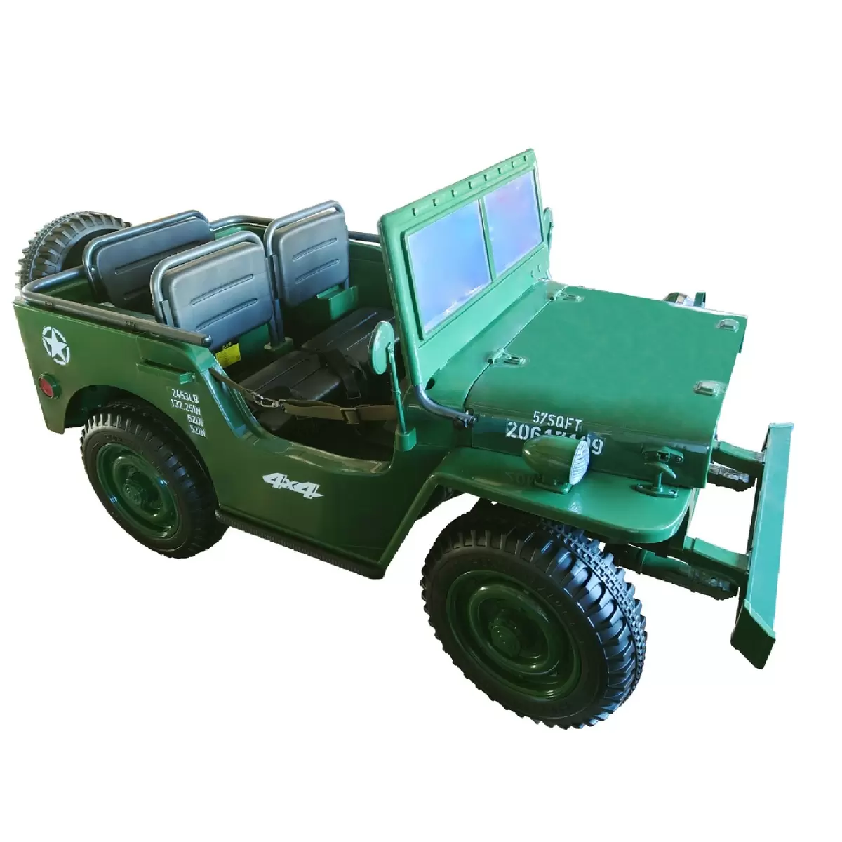 コストコ ジープ 子ども用 電動乗用玩具 ミリタリーカー