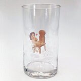 三郷陶器 アルプスの少女ハイジ ガラスタンブラー 250ml 山小屋の食事