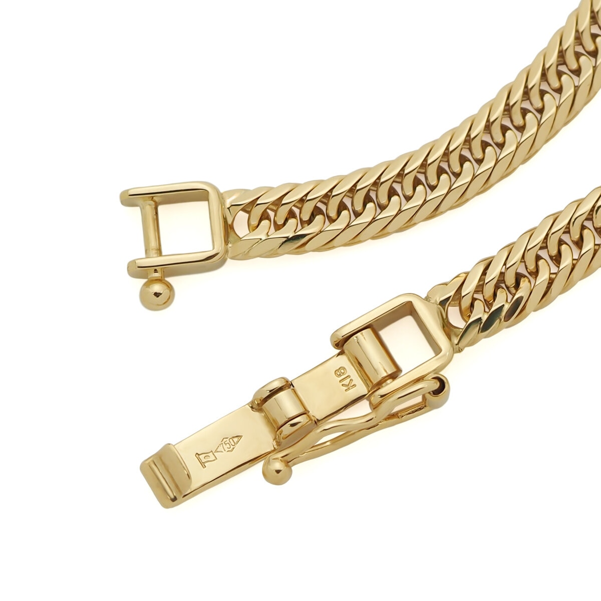 K18イエローゴールド 8面トリプル 喜平 アンクレット 25cm 10g K18イエローゴールド 8面トリプル 喜平 アンクレット 25cm 10g