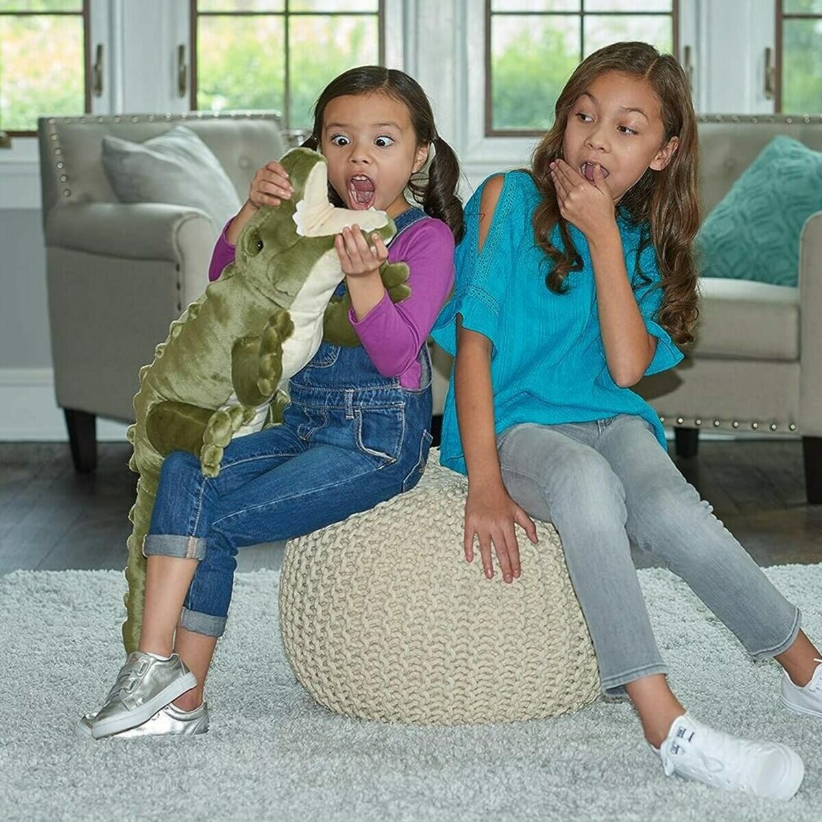 ワイルドリパブリック ジャンボ クロコダイル ぬいぐるみ 80742