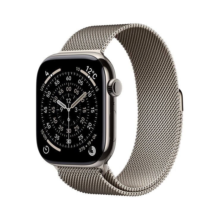 Apple Watch S11 Cellular 46mmナチュラルチタニウムケース