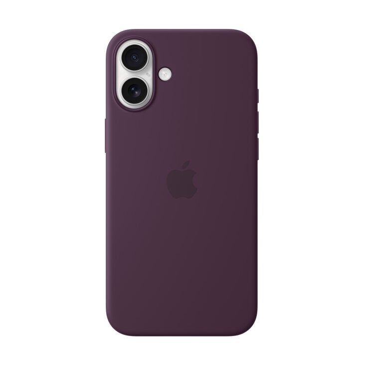 MagSafe対応iPhone 16 Plusシリコーンケース - プラム