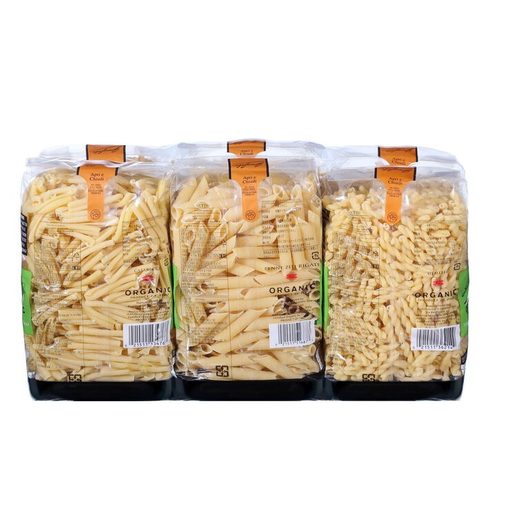 ガロファロ オーガニック バラエティ パスタ 500g x 6袋 ガロファロ オーガニック バラエティ パスタ 500g x 6袋