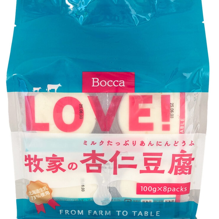 牧家 杏仁豆腐 100g x 8 牧家 杏仁豆腐 100g x 8