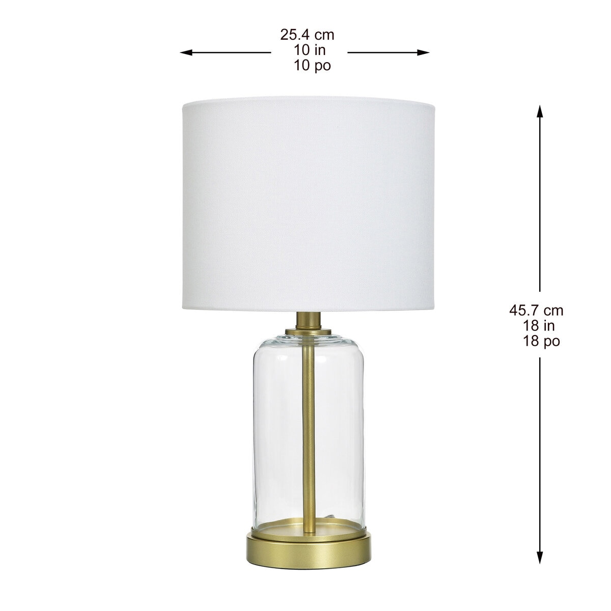 STYLE CRAFT ガラステーブルランプ 2個セット