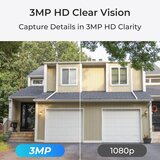 Reolink Argus 3E Security Camera / Wi-Fi Battery Camera with 32GB SD Card & Solar Panel