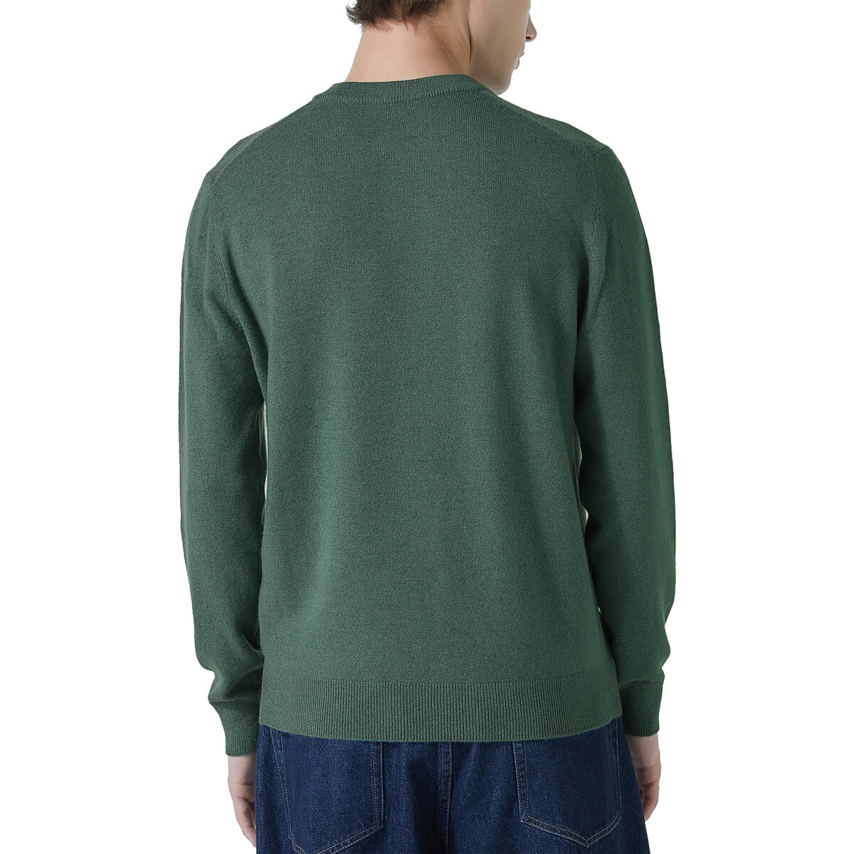 LYDIAVINE メンズ カシミヤ セーター グリーン M